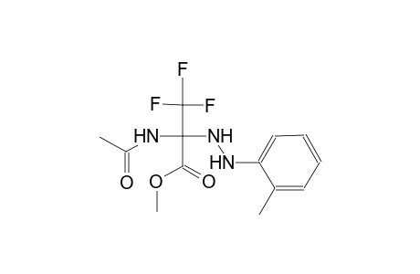 methyl 2-(acetylamino)-3,3,3-trifluoro-2-[2-(2-methylphenyl)hydrazino]propanoate