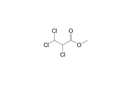 2,3,3-trichloropropionic acid, methyl ester