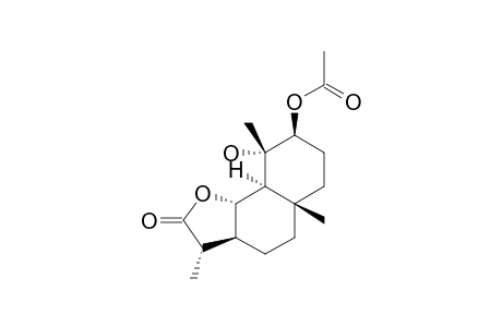 3-BETA-ACETOXY-4-ALPHA-HYDROXY-5-ALPHA,11-BETA-H-EUDESMAN-6-ALPHA,12-OLIDE