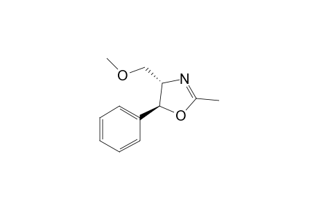 (4a,5S)-(-)-4-(methoxymethyl)-2-methyl-5-phenyl-2-oxazoline