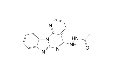 5-(Acetylhydrazino)pyrido[3',2' : 5,6]pyrimido[1,2-a]benzimidazole