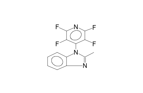 1-(2,3,5,6-TETRAFLUOROPYRIDYL)-2-METHYLBENZIMIDAZOLE