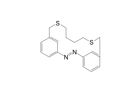 2,7-Dithia-15,16-diaza[8.2]metacyclophan-15-ene