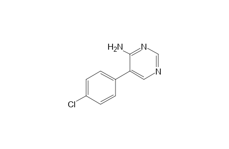 PYRIMIDINE, 4-AMINO-5-/P-CHLORO- PHENYL/-,