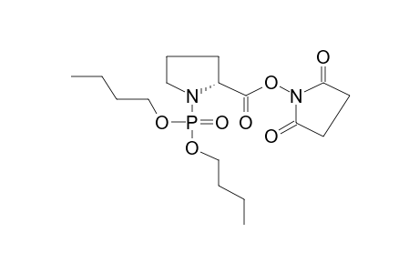 N-DIBUTOXYPHOSPHORYL-L-PROLINE, N-HYDROXYSUCCINIMIDE ESTER