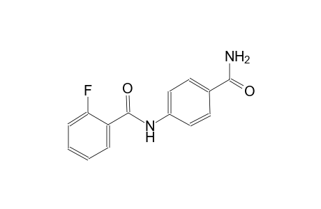 benzamide, N-[4-(aminocarbonyl)phenyl]-2-fluoro-