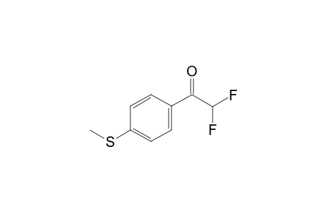 2,2-Difluoro-1-(4-(methylthio)phenyl)ethan-1-one