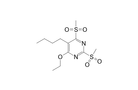 5-Butyl-4-ethoxy-2,6-bis(methylsulfonyl)pyrimidine