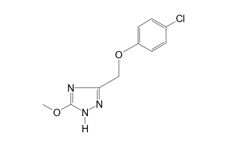 3-[(p-chlorophenoxy)methyl]-5-methoxy-s-triazole