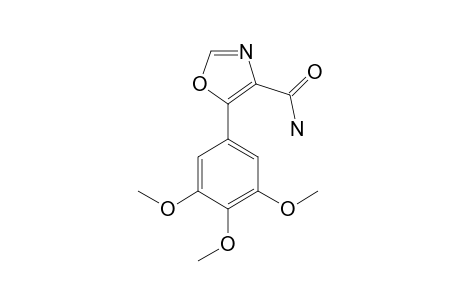 5-(3,4,5-trimethoxyphenyl)-4-oxazolecarboxamide