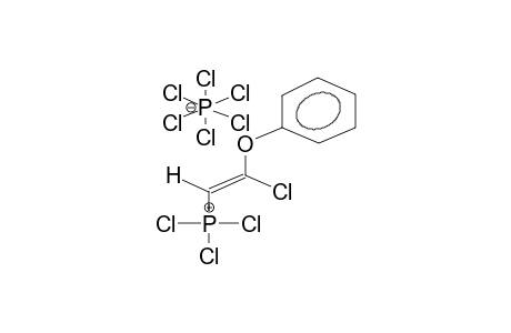 (Z)-(2-PHENOXY-2-CHLOROVINYL)TRICHLOROPHOSPHONIUM HEXACHLOROPHOSPHORATE