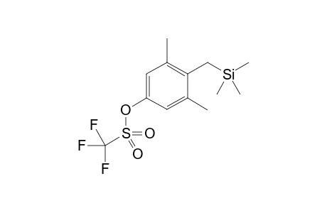 3,5-dimethyl-4-((trimethylsilyl)methyl)phenyl trifluoromethanesulfonate