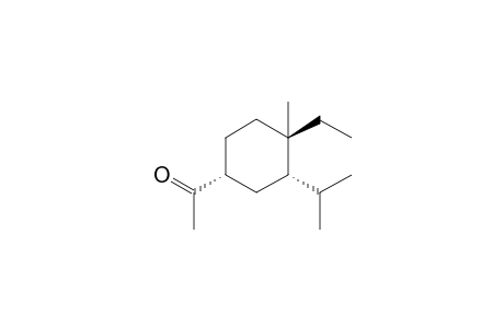 1-Ethyl-cis-o-menth-4-yl methyl ketone