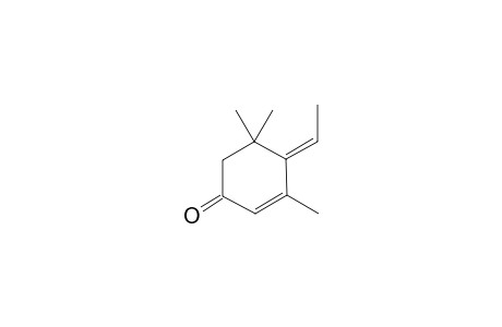 (4E)-4-ethylidene-3,5,5-trimethylcyclohex-2-en-1-one