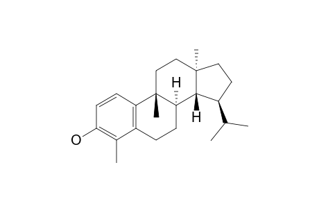 Estra-1,3,5(10)-trien-3-ol, 4,9-dimethyl-15-(1-methylethyl)-, (8.alpha.,9.beta.,13.alpha.,14.beta.,15.beta.)-