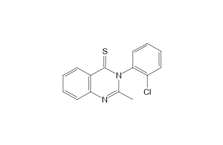 3-(o-CHLOROPHENYL)-2-METHYL-4(3H)-QUINAZOLINETHIONE