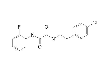 Oxalamide, N-[2-(4-chlorophenyl)ethyl]-N'-(2-fluorophenyl)-