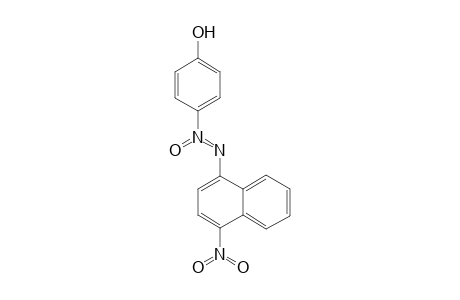 Diazene, 1-(4-hydroxyphenyl)-2-(4-nitro-1-naphthyl)-1-oxide-