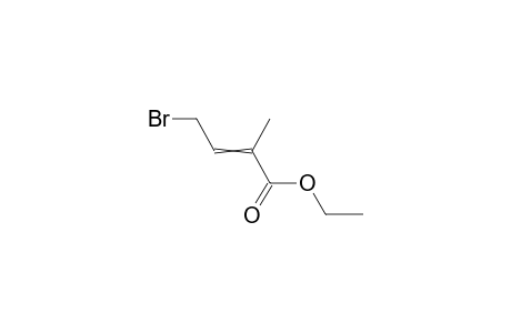 4-bromo-2-methyl-2-butenoic acid ethyl ester