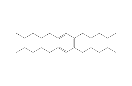 1,2,4,5-Tetrapentylbenzene