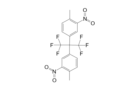 2,2-BIS-(4-METHYL-3-NITROPHENYL)-PERFLUOROPROPANE