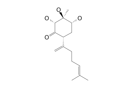 (2R,3S,4R,6R)-2,3,4-trihydroxy-3-methyl-6-(6-methylhepta-1,5-dien-2-yl)cyclohexan-1-one