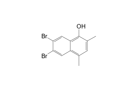 6,7-Dibromo-2,4-dimethylnaphthalen-1-ol