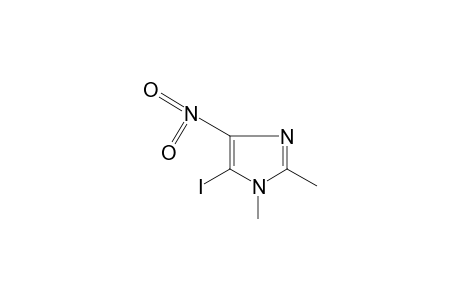 1,2-dimethyl-5-iodo-4-nitroimidazole