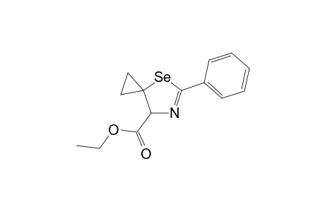 Ethyl 2-phenyl-5-cyclopropa-selenazoline-4-carboxylate