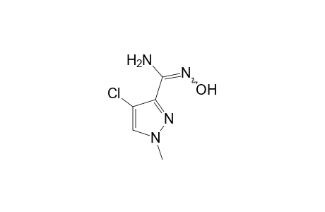 4-chloro-1-methylpyrazole-3-carboxamidoxime