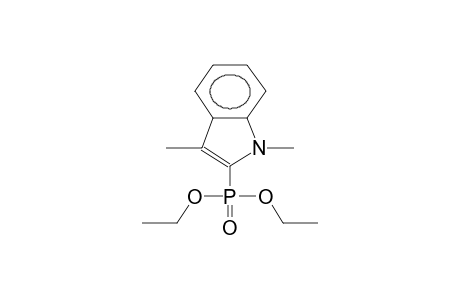 O,O-DIETHYL(1,3-DIMETHYLINDOL-2-YL)PHOSPHONATE