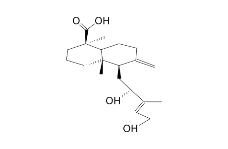 12,15-DIHYDROXYLABDA-8(17),13E-DIEN-19-OIC ACID