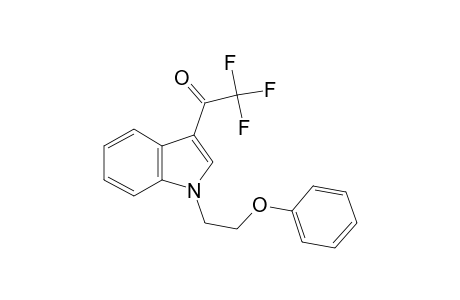 2,2,2-Trifluoro-1-[1-(2-phenoxyethyl)-1H-indol-3-yl]ethanone