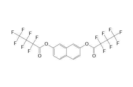 2,7-Dihydroxynaphthalene, bis(heptafluorobutyrate)