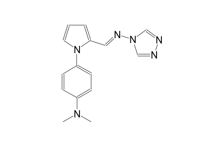 N-((E)-{1-[4-(dimethylamino)phenyl]-1H-pyrrol-2-yl}methylidene)-4H-1,2,4-triazol-4-amine