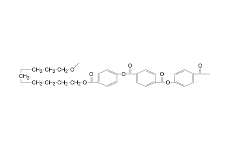 Poly(oxydecamethylene-oxy-benzoyloxy-terephthaloyloxybenzoyl)