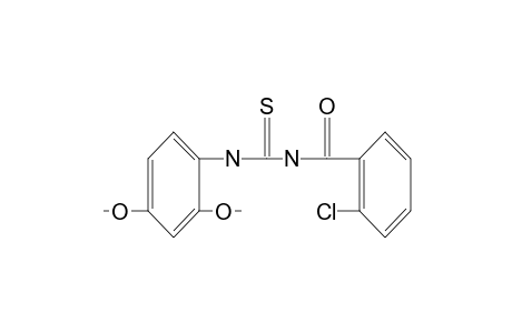 1-(o-chlorobenzoyl)-3-(2,4-dimethoxyphenyl)-2-thiourea