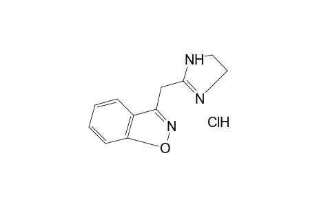 3-[(2-imidazolin-2-yl)methyl]-1,2-benzisoxazole, hydrochloride