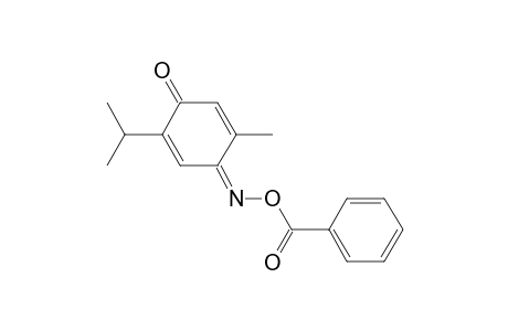 (4Z)-2-Isopropyl-5-methyl-2,5-cyclohexadiene-1,4-dione 4-(O-benzoyloxime)