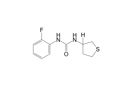 1-(o-fluorophenyl)-3-(tetrahydro-3-thienyl)urea