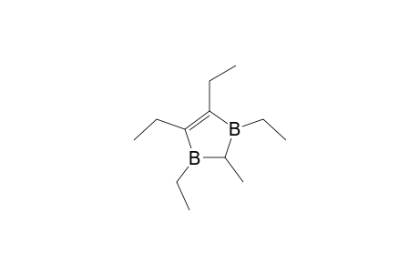 1H-1,3-Diborole, 1,3,4,5-tetraethyl-2,3-dihydro-2-methyl-