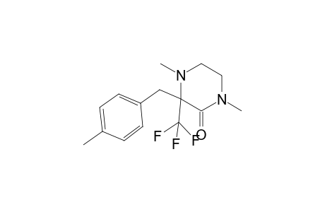 1,4-Dimethyl-3-(4-methylbenzyl)-3-(trifluoromethyl)piperazin-2-one