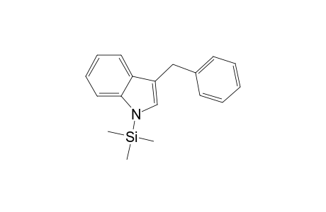 3-Benzyl-1H-indole, tms derivative