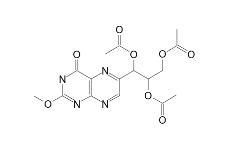 6-[D-ERYTHRO]-ALPHA,BETA,GAMMA-TRI-O-ACETYLPROPYL-2-METHOXYPTERIDIN-4(3H)-ONE