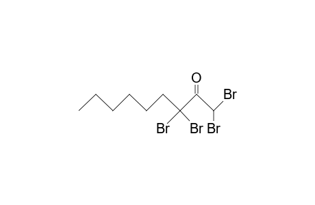 1,1,3,3-Tetrabromo-2-nonanone