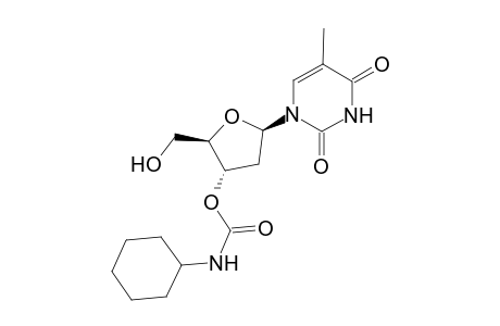 3-O-(N-Cyclohexylcarbamoyl)-1-(2-deoxy-.beta.,D-ribofuranosyl)uracil