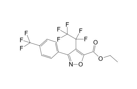 ETHYL-4-(PENTAFLUOROETHYL)-3-[4-(TRIFLUOROMETHYL)-PHENYL]-5-ISOXAZOLE-CARBOXYLATE