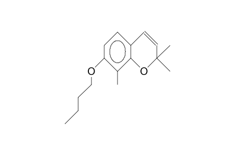 7-Butyloxy-2,2,8-trimethyl-2H-chromene