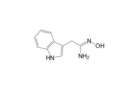 1H-indole-3-ethanimidamide, N'-hydroxy-