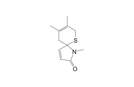 N,3,4,Trimethyl-1-thia-7-azaspiro[5.4]deca-3,9-diene-7-one